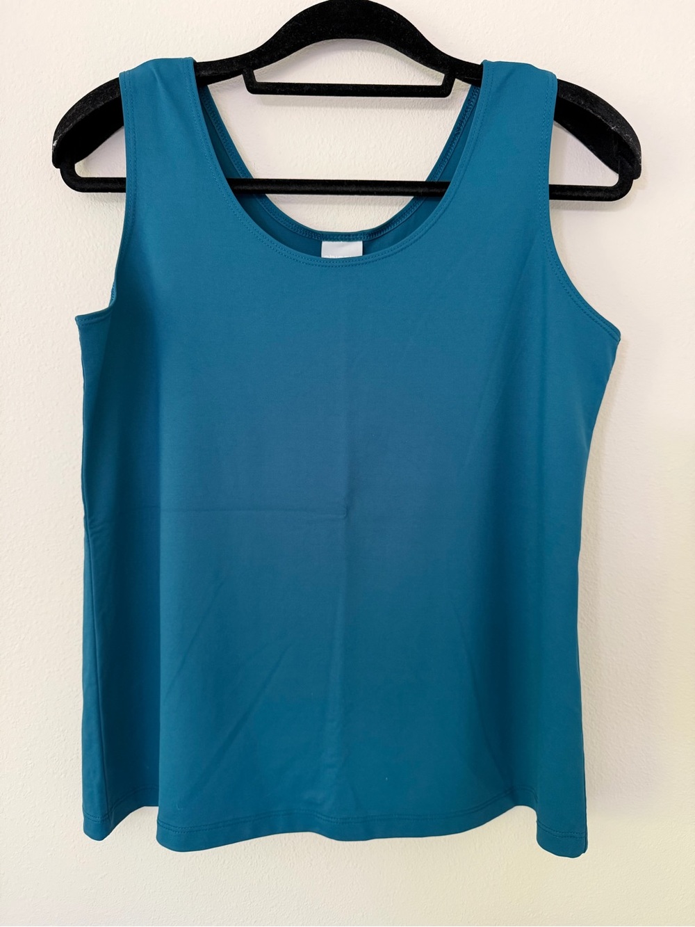 Chico's Teal Scoop Neck Tank Top Cami